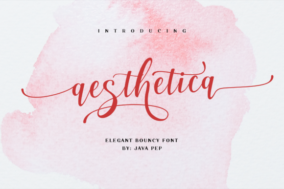 Aesthetica: The Elegant Handwritten Font for Every Creative Project
