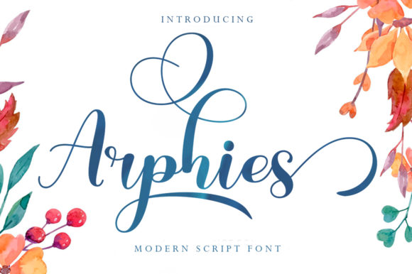 Arphies: A Handwritten Touch for Modern Design
