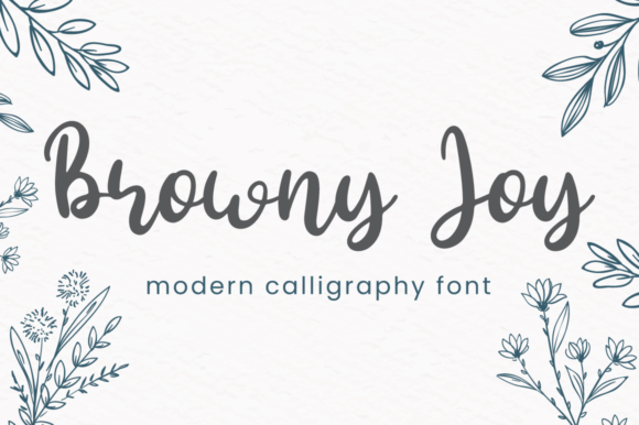 Browny Joy: A Timeless Handwritten Font for Every Design Need