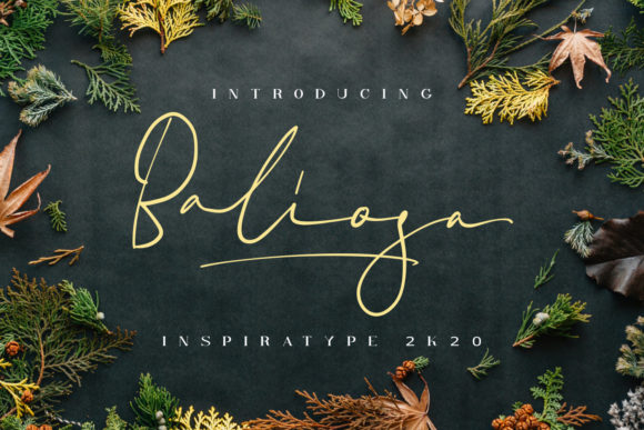 Discover Baliosa: A Timeless Handwritten Font
