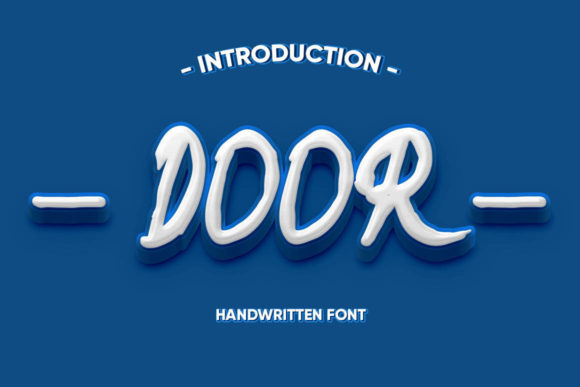 Door: A Timeless Handwritten Font for Every Design Need