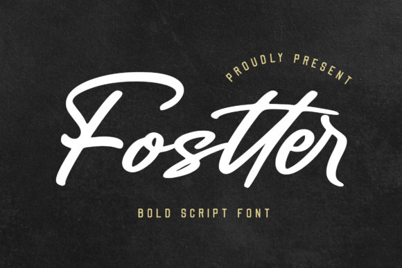 Fostter: A Timeless Handwritten Font