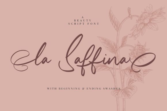 La Saffina: Elegant Handwritten Script