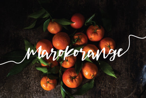 Marokorange: The Elegant Script Font for Every Creative Need