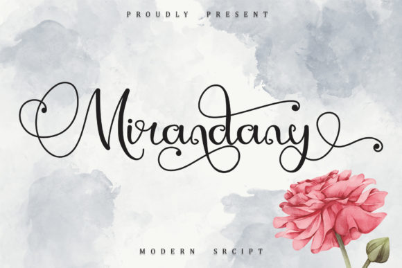 Mirandany: A Modern and Romantic Handwritten Font for Every Design