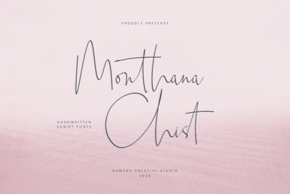 Monthana Chist: A Handwritten Touch for Every Design