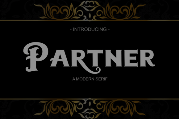 Partner: A Serif Font for Timeless Design
