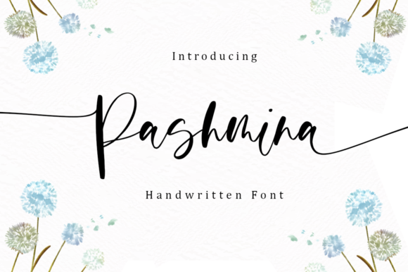 Pashmina: A Timeless Handwritten Font for Every Workflow