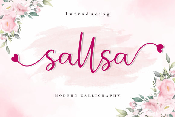 Sallsa: A Delicate Handwritten Font for Elegant Designs