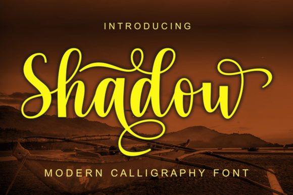 Shadow: A Versatile Font for Elegant Design Workflows