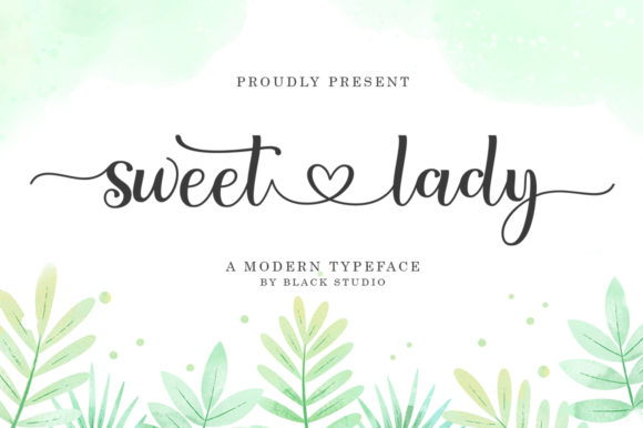 Sweet Lady: A Versatile Font for Elegant Design Workflows