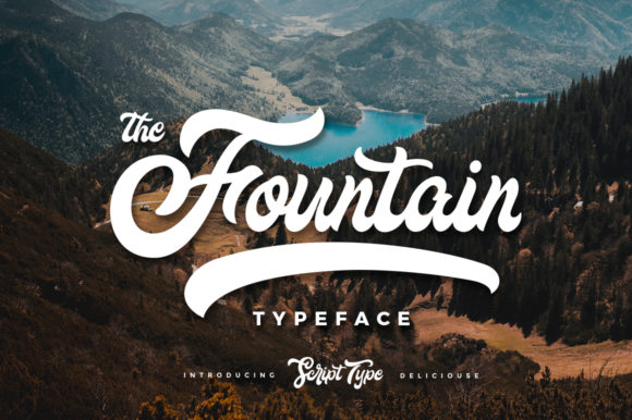 The Fountain: A Timeless Handwritten Font for Modern Design