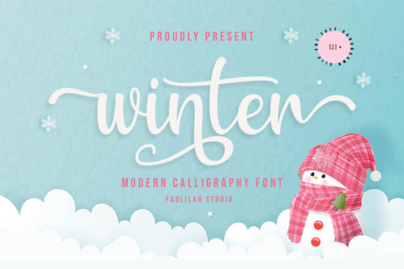 Winter: A Handwritten Font for Every Need